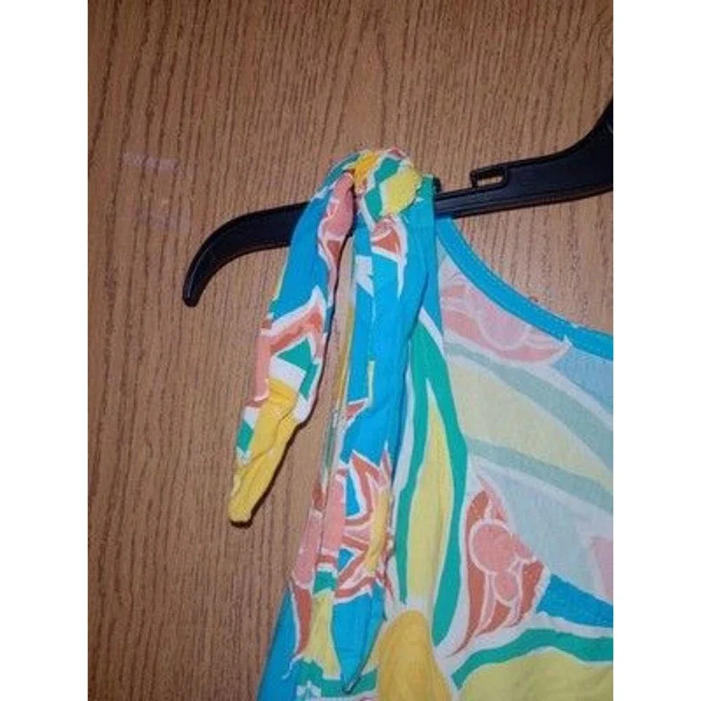 Disney Cruise Line Summer Swim Cover Up Size XL Artist Theodore Elyett Mickey